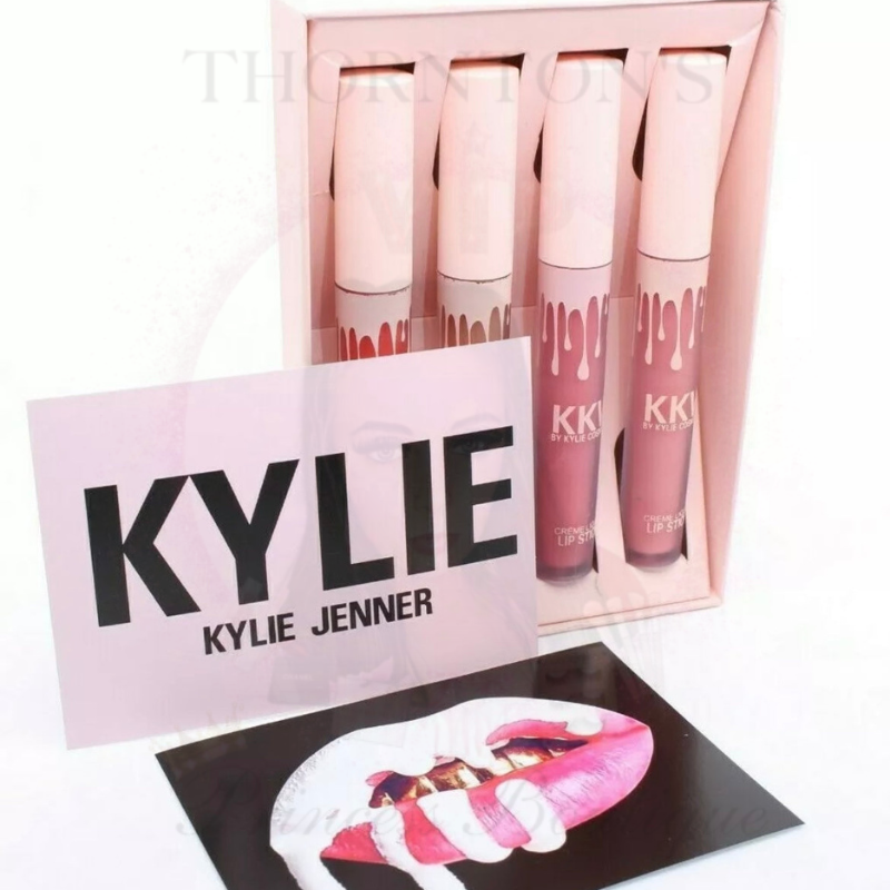 Official Kylie Jenner 4Pcs Matte Lipstick Set