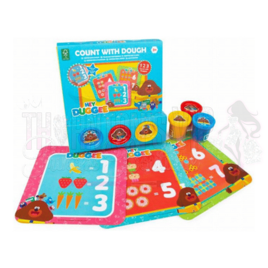 Official Hey Duggee Count With Dough Set