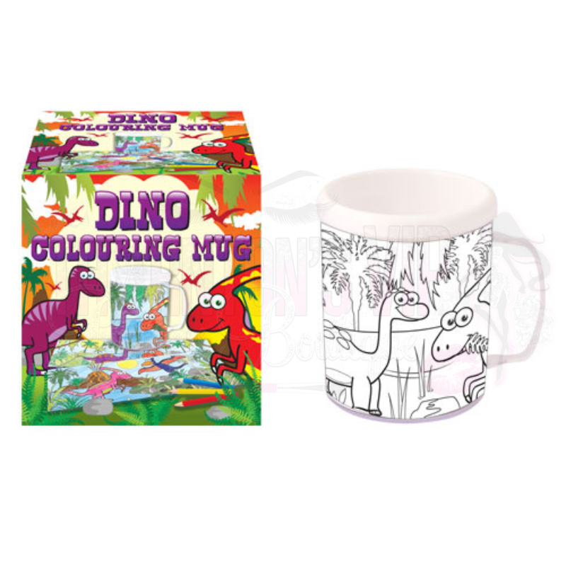 Dinosaur Colouring Mug