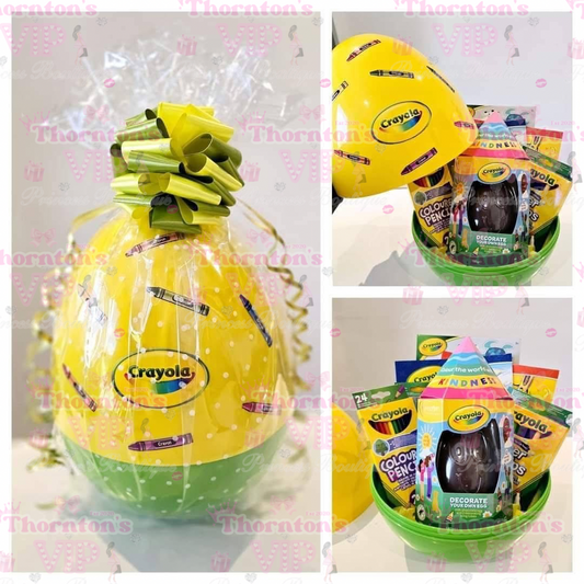 Crayola Filled Gift XL Egg Hamper