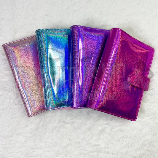 A6 Holographic Budget Binder