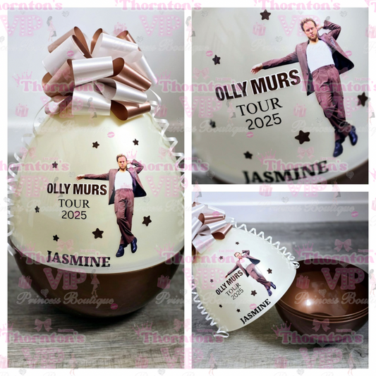 Personalised Olly Filled Gift XL Egg Hamper