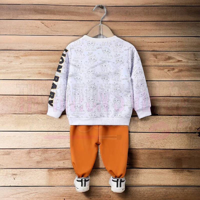 Baby Boy Lion Two Piece Set