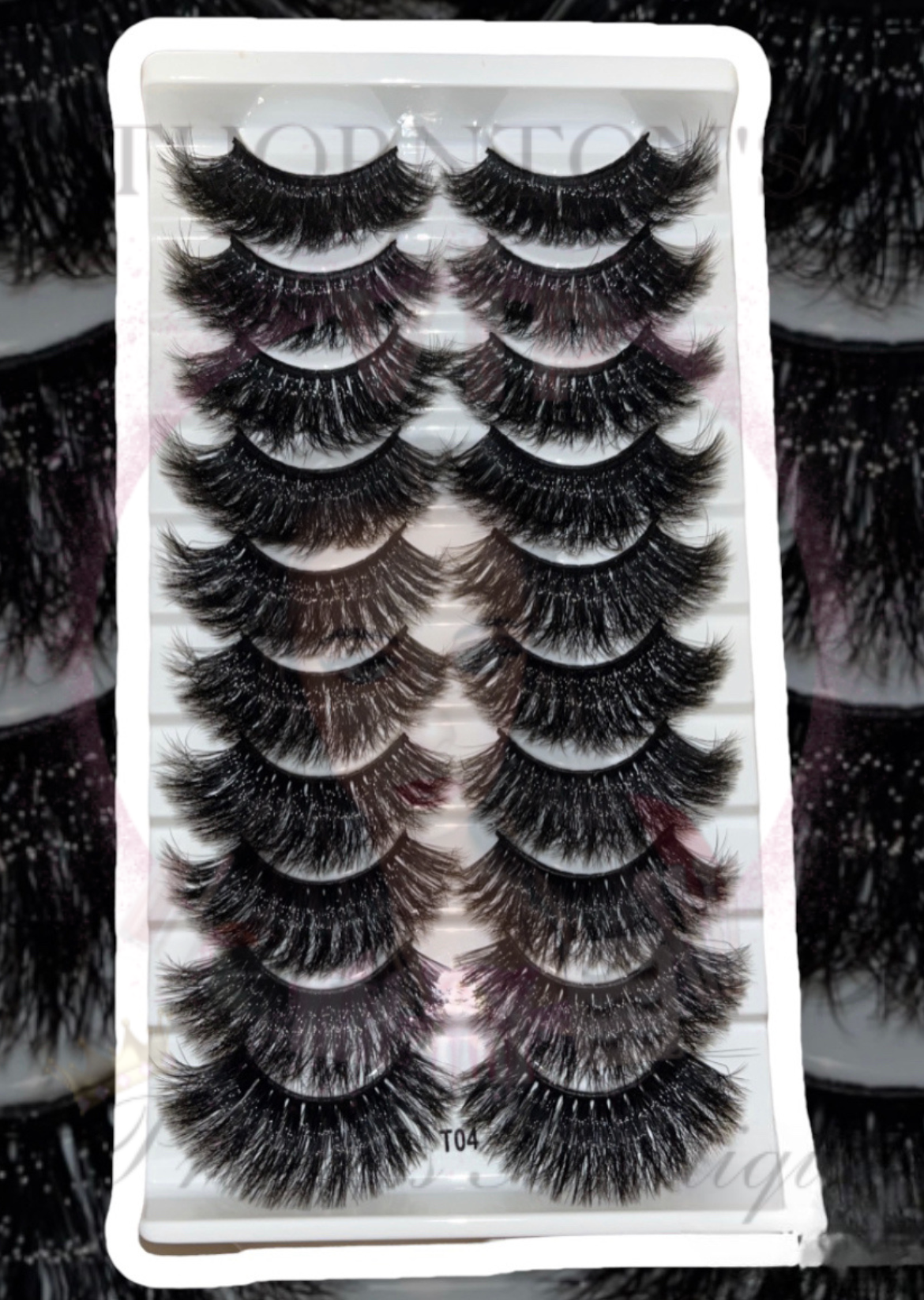 Sienna Thick 10 Pair Lash Tray