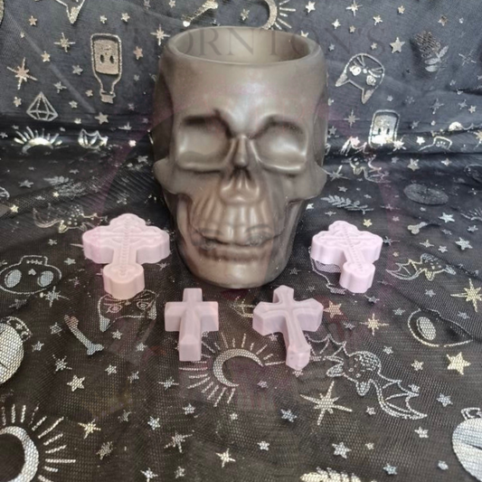 Set Of 4 Cross Shaped Wax Melts - Various Scents