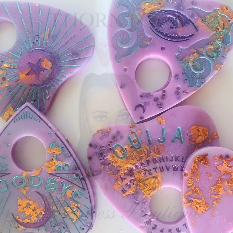 Purple Ouijia & Planchette Wax Melt Set - Various Scents