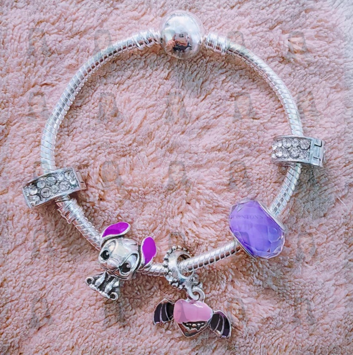 Stitch Land Charmed Bracelet