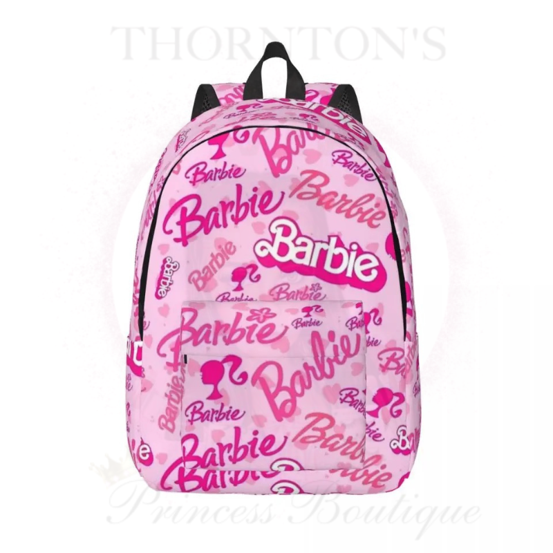 Barbie All-Over Print Pink Backpack