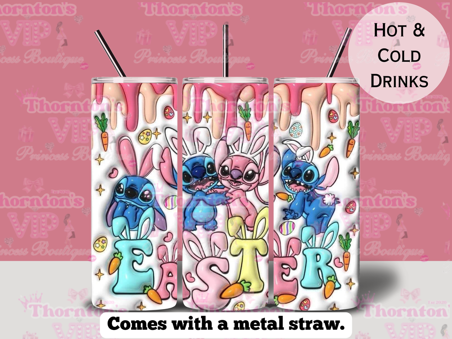 Themed Monster Easter 3D Effect Tumbler