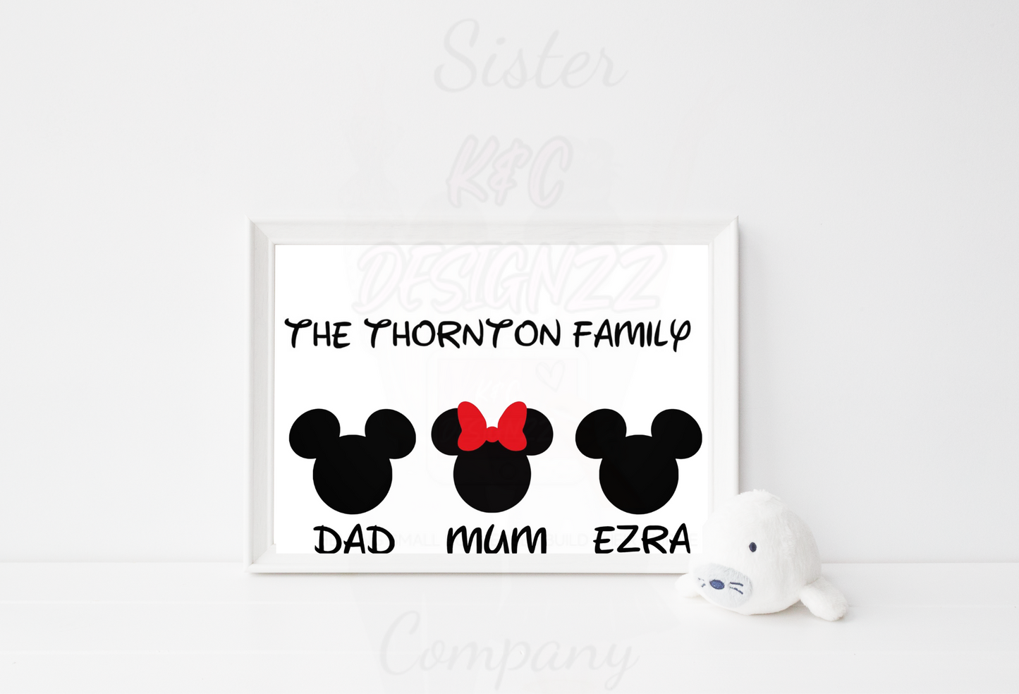 Magical Family Disney Print