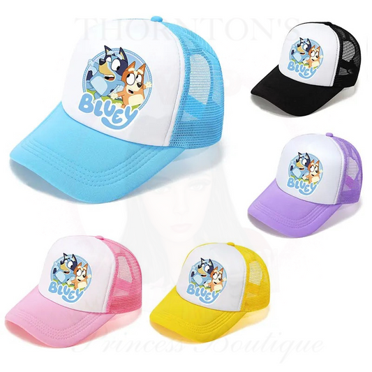 Kids Bluey Caps