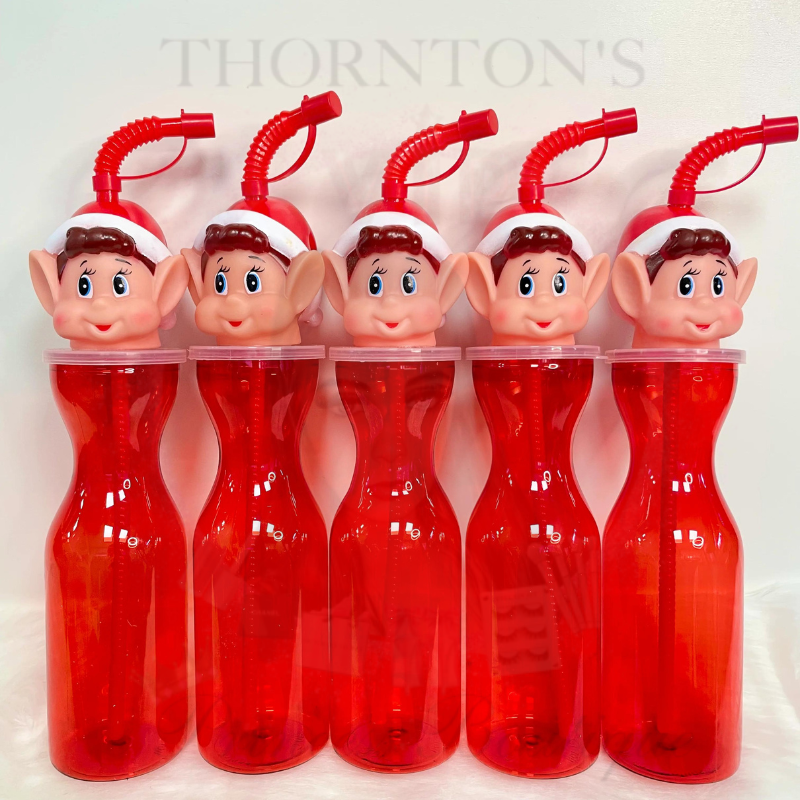 Personalised Elf Drinking Bottle