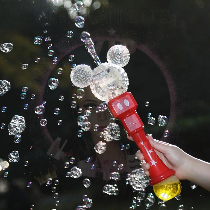 Mickey LED Magic Bubble Wand