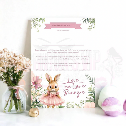 Easter Bunny Certificate