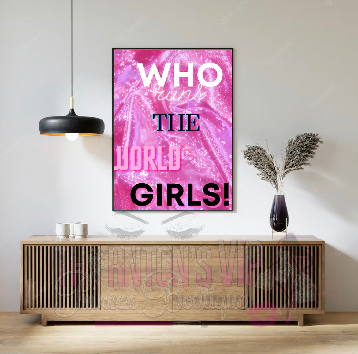 EmpowerHER Pink Girls Print