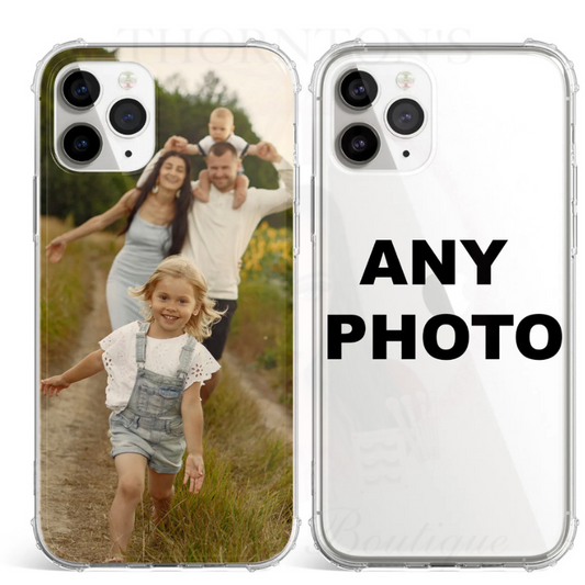 Personalised Soft Transparent Case For IPhone and Samsung