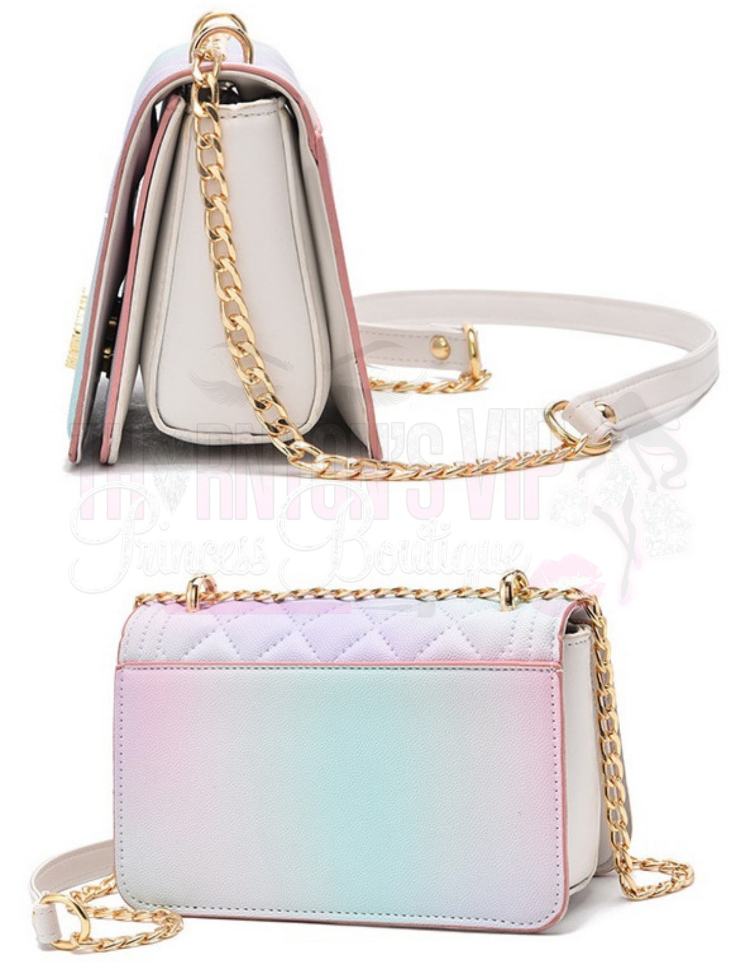 Coloured Chain Shoulder Bags