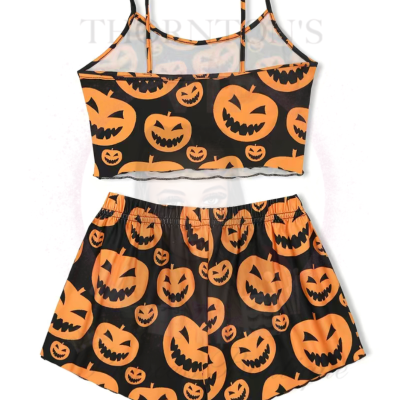 Pumpkin Cami Pyjamas Set