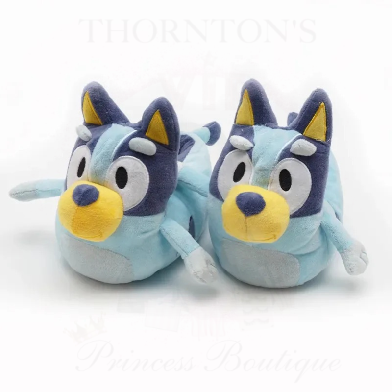 Bluey & Rusty Large Plush Slippers