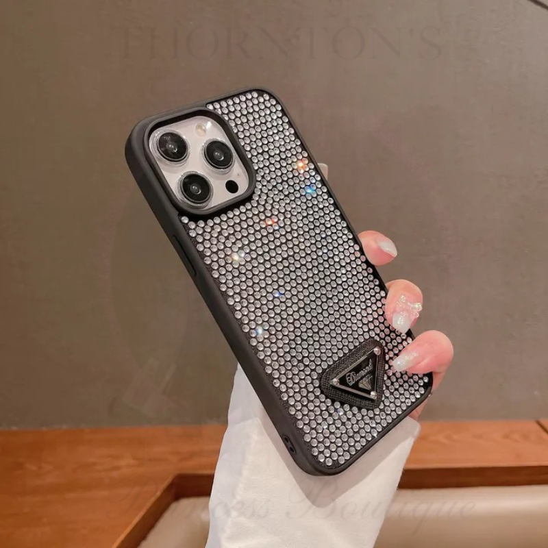 Designer Inspired Glam Rhinestone Phone Case