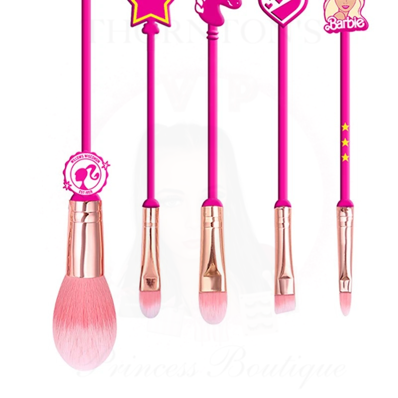 Barbie Glam Brush Collection - Set of 5
