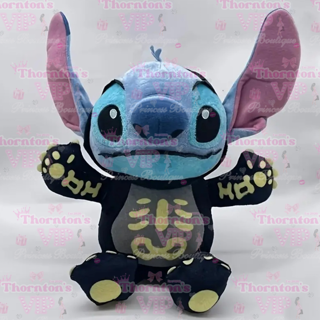 Cute Skeleton Alien Plush Toy – 38cm Soft Collectible Halloween Plushie
