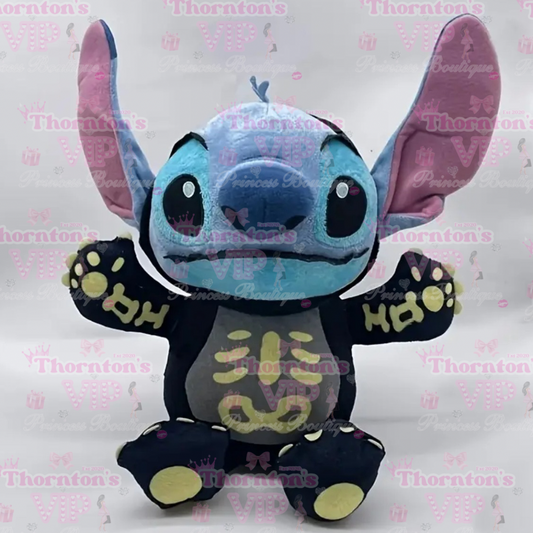 Cute Skeleton Alien Plush Toy – 38cm Soft Collectible Halloween Plushie