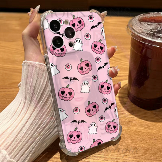 Pink Halloween Party IPhone Case