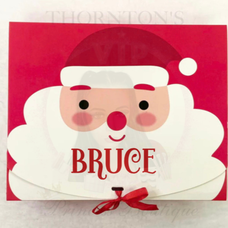 Personalised Santa Christmas Boxes