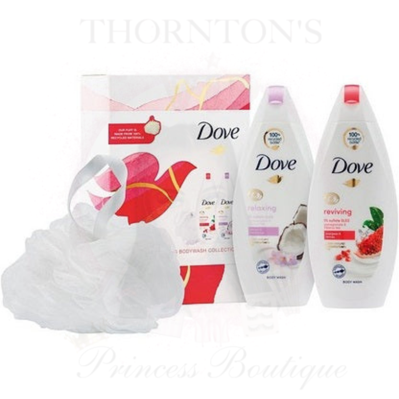 Dove Radiantly Refreshing Body Wash Collection Duo Gift Set