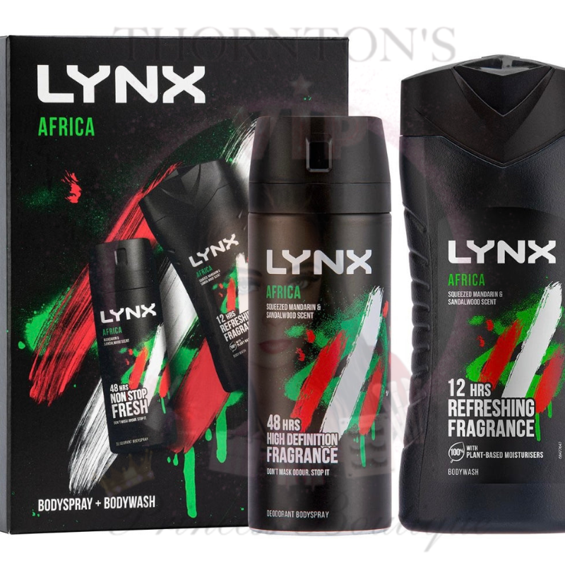 Lynx Africa Rock Duo Gift Set