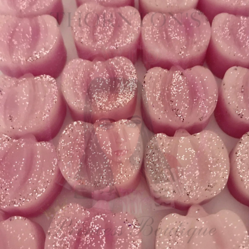 Set Of 6 Toasted Marshmallow Pink Wax Melts