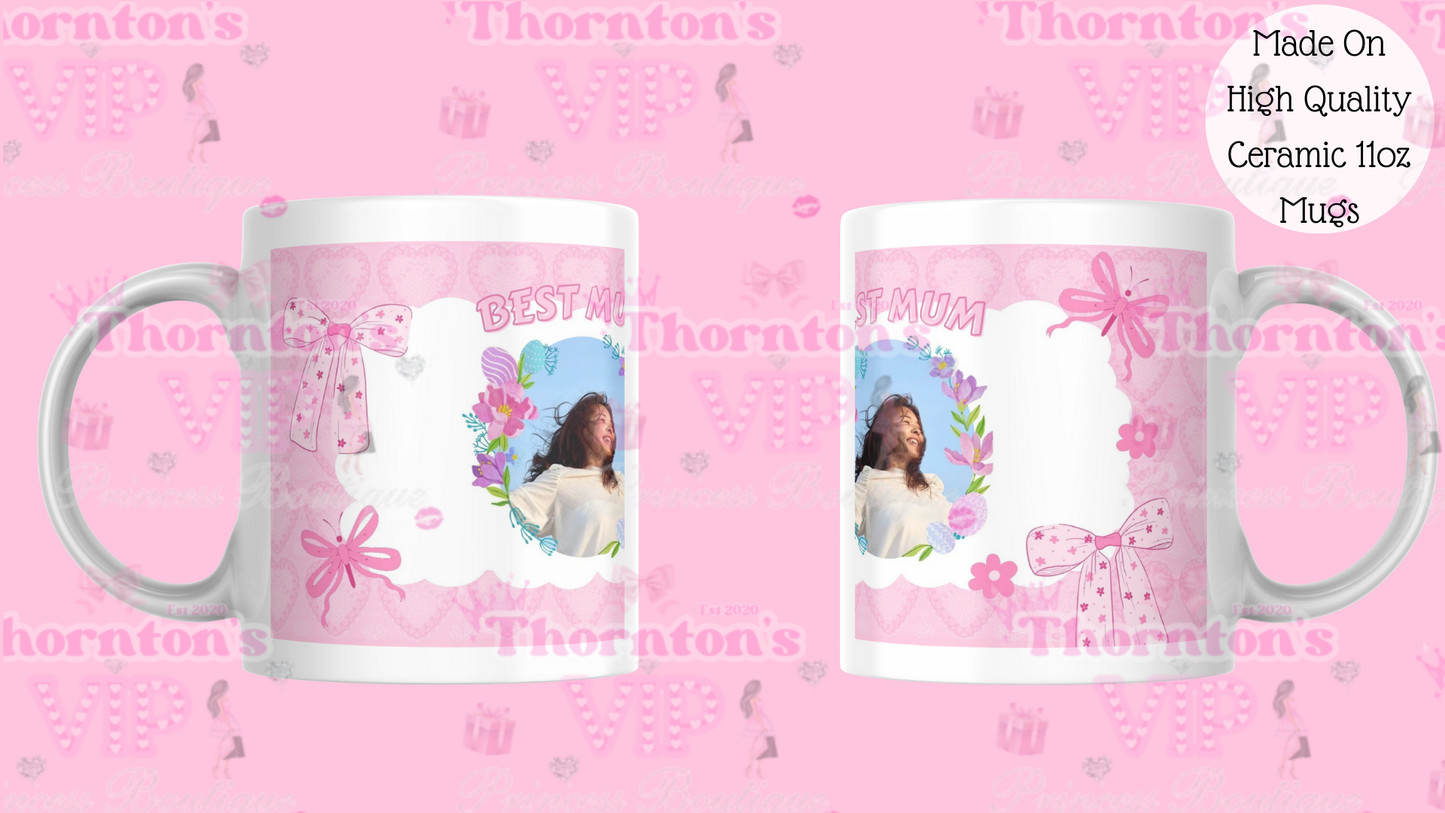 Best Sister Custom Photo Mug