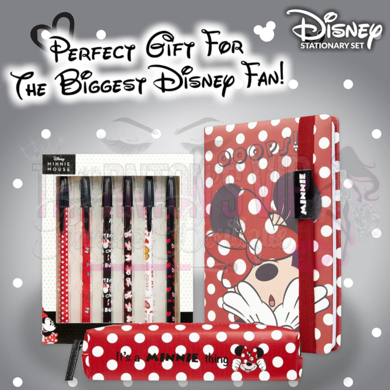 Official Disney Minnie Mouse Stationary Set