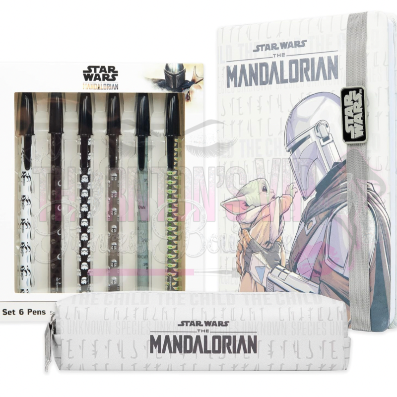 Official Star Wars Mandalorion Stationary Set