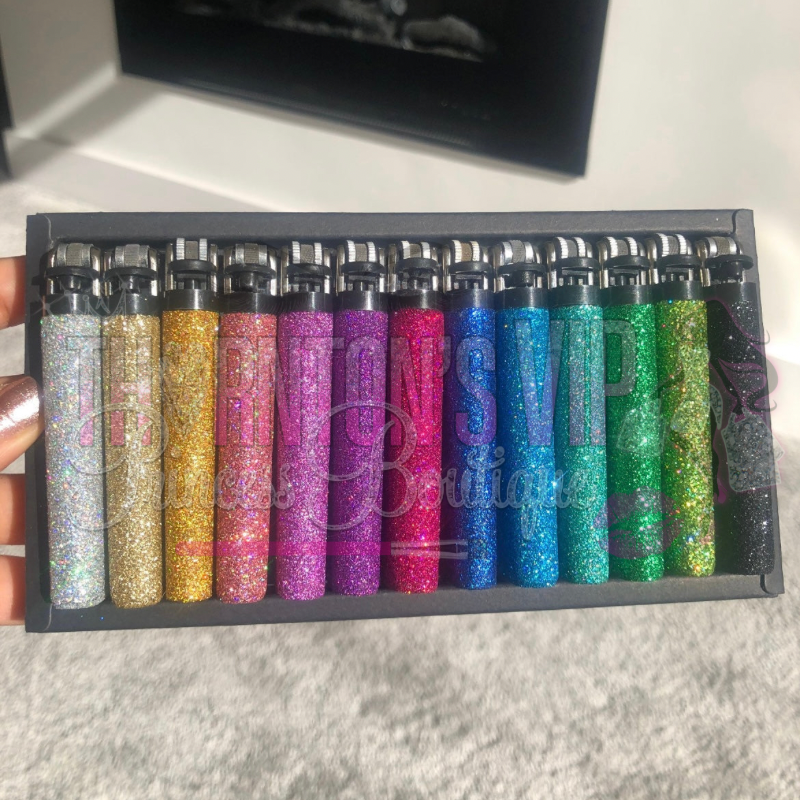 Glitter Lighter - Various Colours