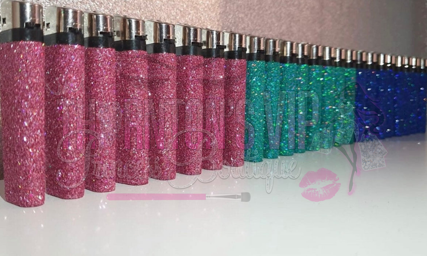 Glitter Lighter - Various Colours