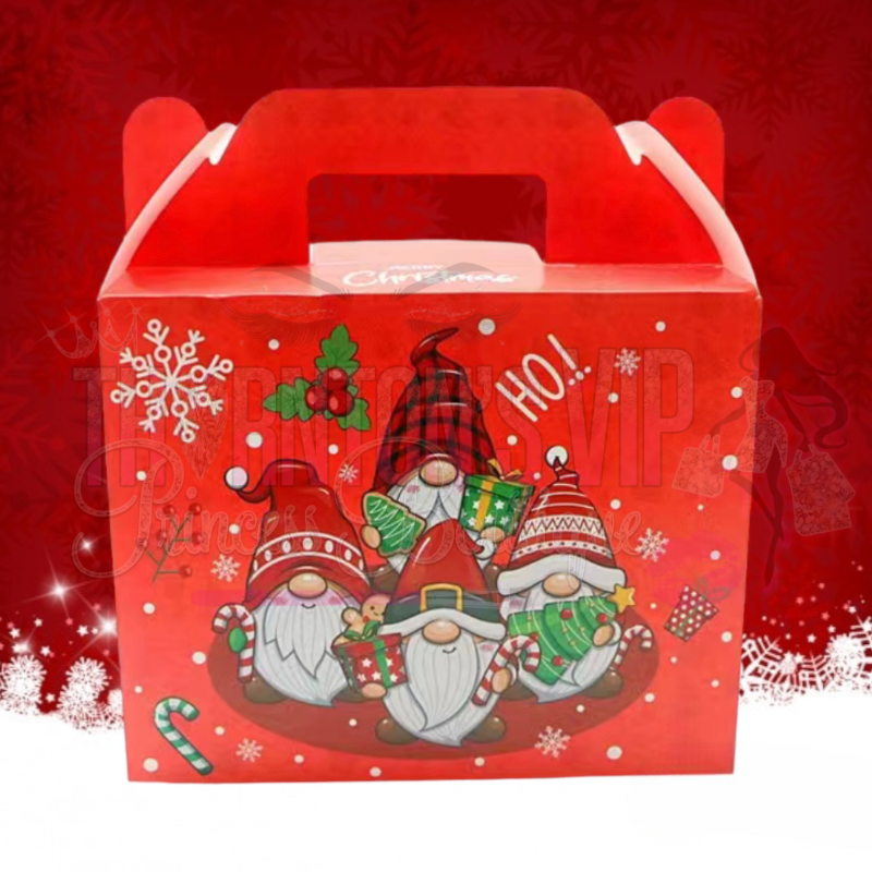 Filled Christmas Handle Gift Box