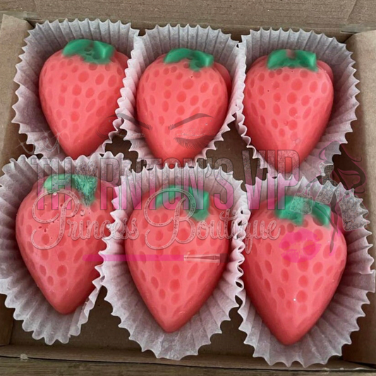 Berry Bliss - 6 Large Strawberry Wax Melts Box