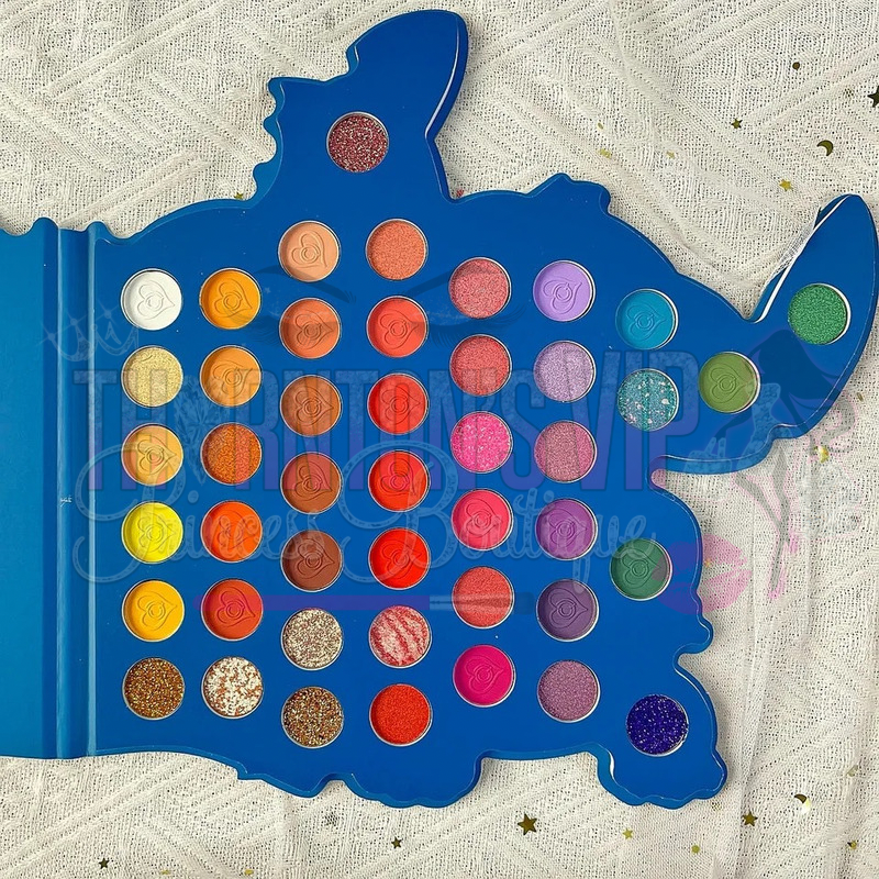 Blue Monster Themed Large Eyeshadow Palette