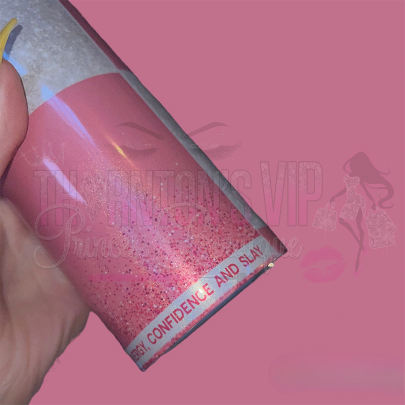 Silver Flare Pink Fusion Red Bull Tumbler
