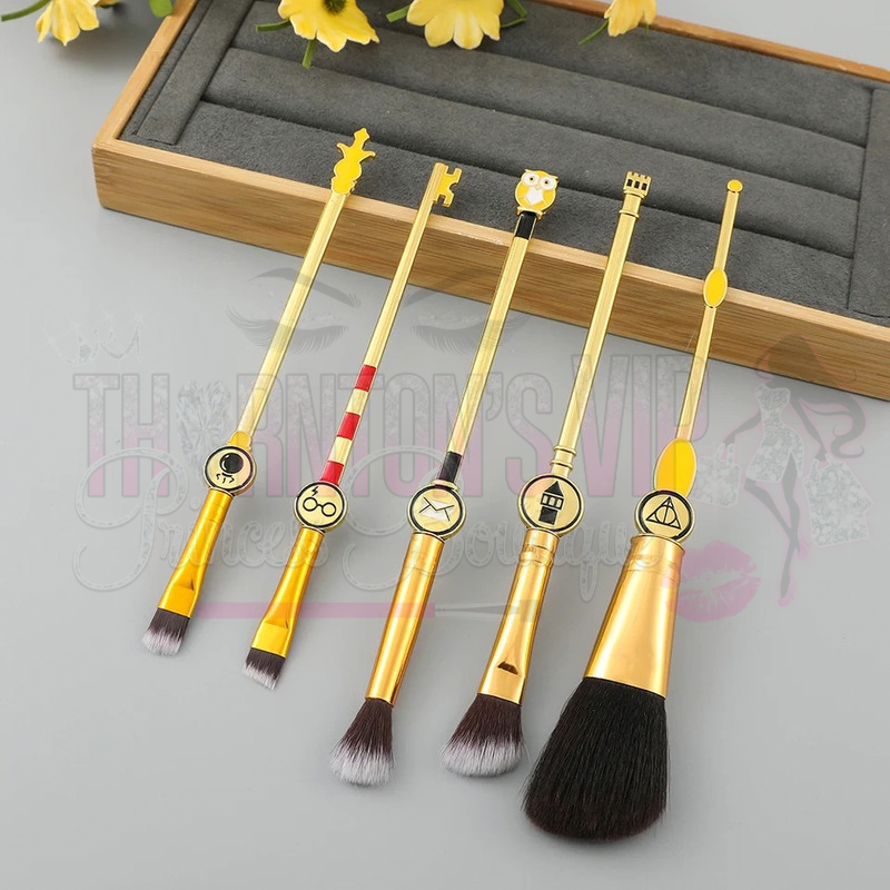 Enchanted Gilded Makeup Brush Set