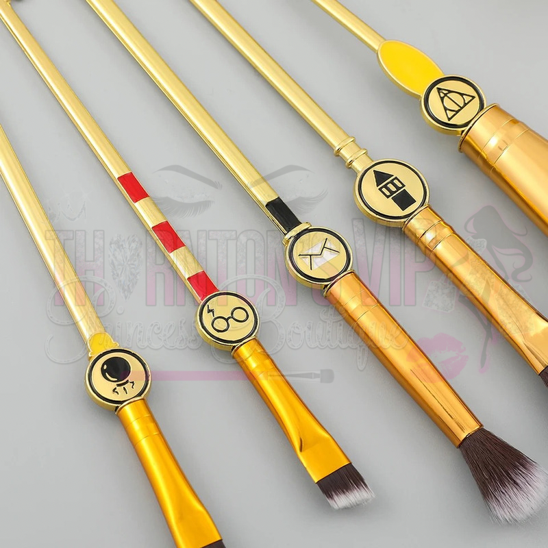 Enchanted Gilded Makeup Brush Set