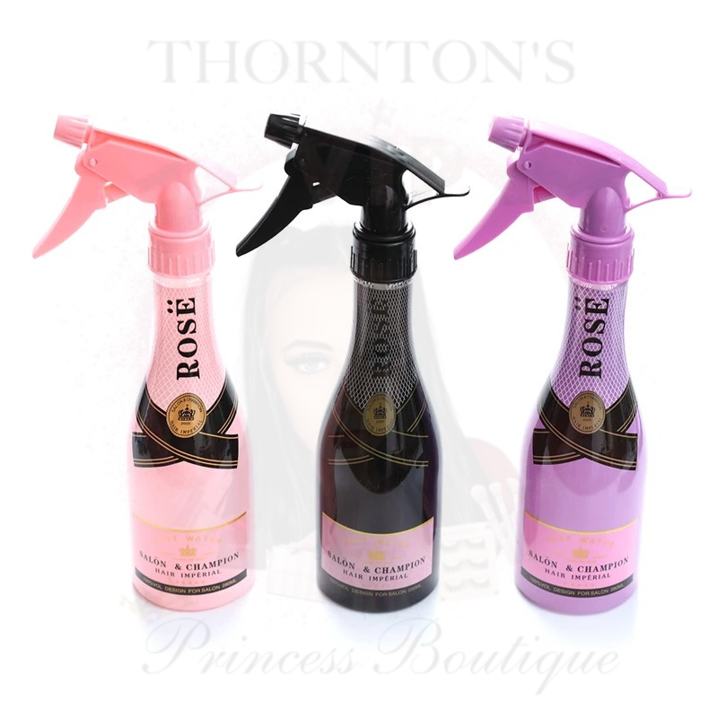 BubblyTress Champagne Celebration Hairspray Bottles