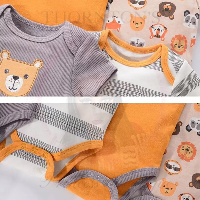 CuddlyCritter Baby Vest Set