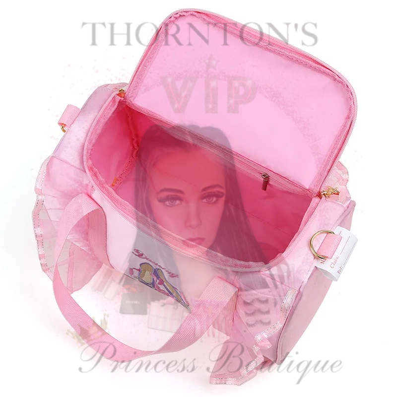 Personalised Pink Dance Bag