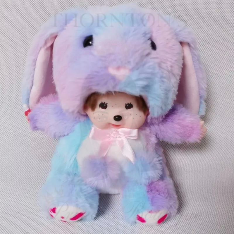 Pastel Ombre Bunny Monchichi