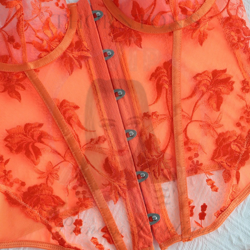 Citrus Squeeze Lace Lingerie Set