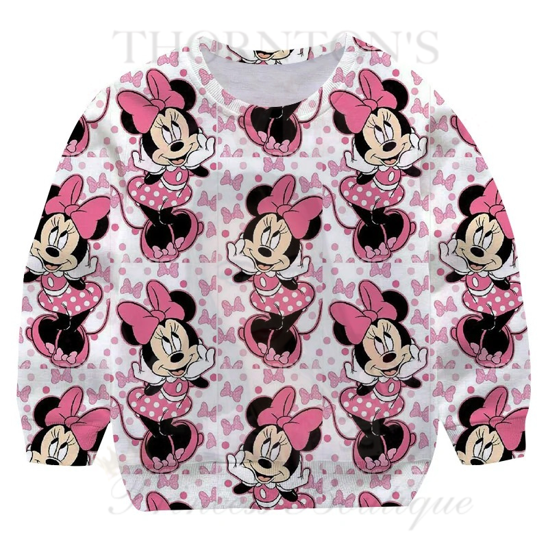 Bowtiful Minnie Mouse Kids Jumper