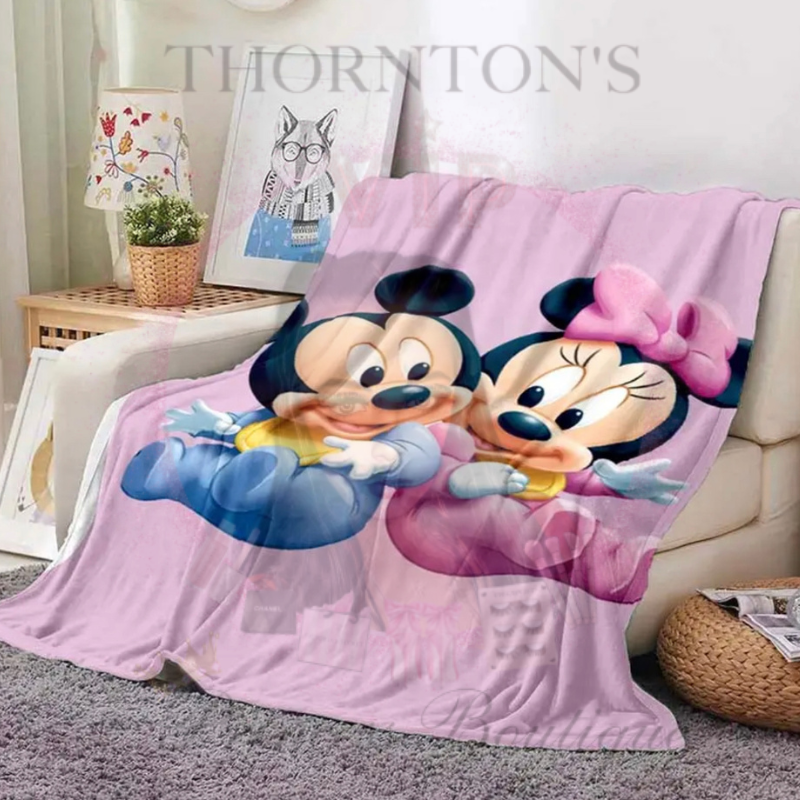 Baby Minnie & Mickey Inspired Throw